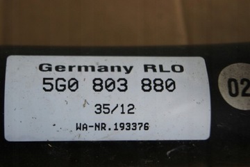 фото thumb №10, Vw golf vii 7 hak 5g0803880 5q0907383 2012r