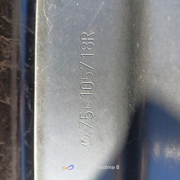 фото thumb №9, Renault kadjar 2016- балка підсилювач бампера зад 756105718r