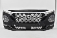 фото thumb №1, Hyundai santa fe iv 2019 бампер передній 4xpdc