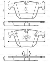 фото thumb №16, Bosch гальмівні колодки гальмівні 0986494294