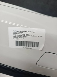 фото thumb №6, Bmw 6 g32 gran turismo бампер задняя kol.a300