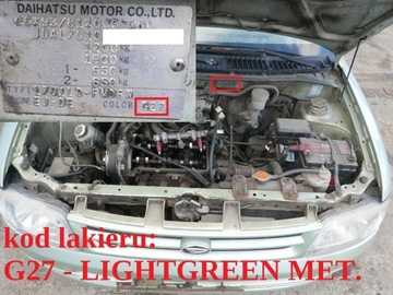 фото thumb №6, Петлі капота кришки перед daihatsu cuore v l701
