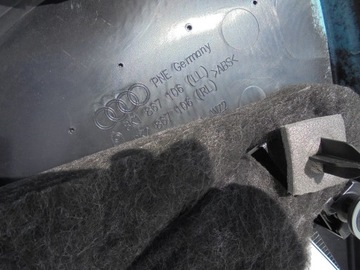 фото thumb №8, Боковина оббивка правий перед двері скло audi a4 b8 рестайлінг 8k1867106