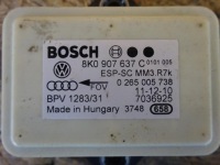 фото thumb №7, Audi a4 b8 8k 08-11 датчик датчик esp 8k0907637c