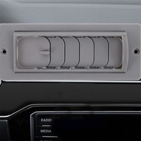 фото thumb №11, 2szt универсальная приборная панель приборная автомобиля решётка обдув выход кондиционера dla ve