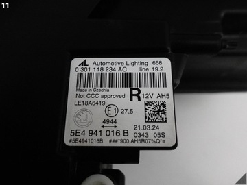 фото thumb №12, Skoda octavia iv 4 5e4 20-23 лампа полный led crystal lighting правая перед eu