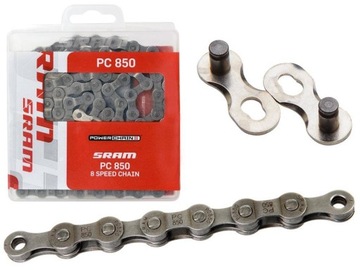 Цепь Sram PC850 114 звеньев 6/7/8 скоростей + звено
