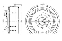 фото thumb №2, Барабани гальмівні opel astra f astra f classic astra