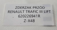 фото thumb №8, Новий org бампер перед renault trafic iii lift 2021-