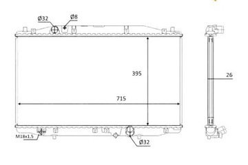 фото thumb №2, Радіаторів honda accord 2,2 i-ctdi 04-08 nrf