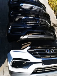 фото thumb №1, Hyundai santa fe 2017 lift решітка радіатора бампер передній