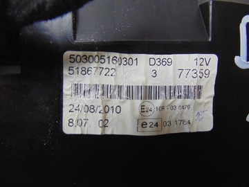 фото thumb №15, Спидометр манометр opel combo d doblo ii 1.6 mtj 51867722 европа