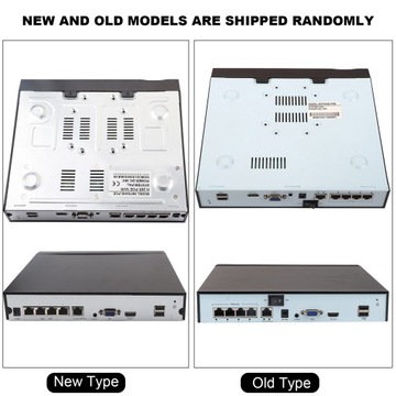 4-канальный 1080P HD POE NVR H.265 Net L3 HDD-видеорегистратор