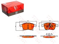 фото thumb №1, Trw тормозные колодки ham. ford перед fusion 1,25-1,4/1,6 tdc