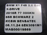 Bmw x1 f48 f39 f46 f60 фильтр с углем активированным 7390448 корпус 16117390448 Оригинал, фото thumb