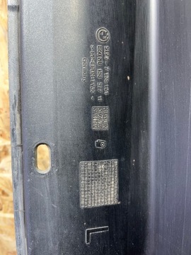 фото thumb №10, Планка декоративная пороговая накладка порога bmw e60 e61 a52/7 spacegrau левая