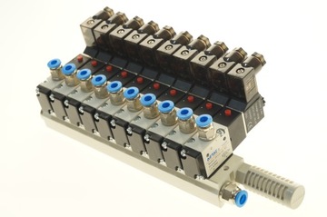 10-клапанный остров AIRTAC 3/2-1/8-НЗ-НО 12-24В-230В