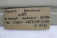 фото thumb №16, Mercedes a w169 шторка багажника a1698100120 odcień beżowego 8k89