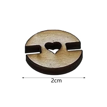 50 szt. Drewniane guziki z pomponami do czapki i toczków DIY Pompony do