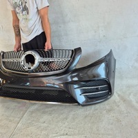 фото thumb №9, Mercedes vito v-klasa w447 amg бампер перед переднє решітка радіатора плита решітка