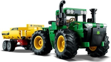 LEGO TECHNIC БЛОКИ ТРАКТОР С САМОСВАЛОМ НАБОР ТРАКТОРА JOHN DEERE 4WD 8+ XL