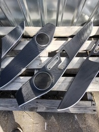 фото thumb №6, Mercedes w253 glc dekor планка двері декоративна панель дерево оригінал