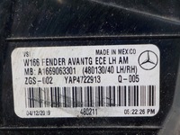 фото thumb №6, Mercedes-benz оригінальний номер a1669063301 лампа задня комбінована