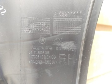 фото thumb №8, Bmw 2 g42 m набір праві ковзун кріплення бампера перед новий 5111 8098198