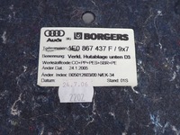 фото thumb №13, Оббивка багажника audi a8 s8 d3 5.2 4e0867437f