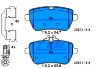 фото thumb №2, Гальмівні колодки гальмівні mercedes задня w222 c217 r231 12- a