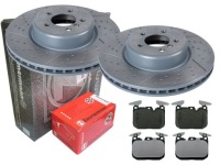 фото thumb №1, Гальмівні диски гальмівні колодки zimmermann перед bmw 2 f22 f23 370mm