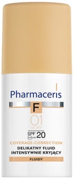 PHARMACERIS F fluid intensywnie kryjący 01 IVORY