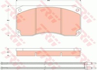 фото thumb №2, Trw гальмівні колодки задня renault g major magnum