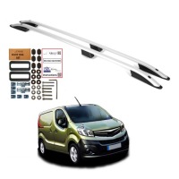Купити Рейлінги дахові opel vivaro renault trafic fiat talento 2014- long міцні, фото thumb