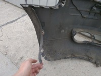 Бампер перед audi a3 8p 03-05 малый решётка радиатора Оригинал, фото thumb