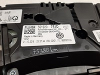 фото thumb №10, Vw golf vii 7 індикатор спідометр  манометр 5g1920741d 75380km