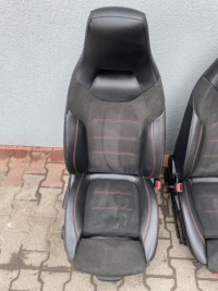 фото thumb №4, Mercedes a 177 a45 amg сидіння заднє сидіння обшивки комплект