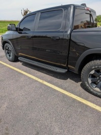 фото thumb №6, Dodge ram 1500 gen 4 2013-2018 пороги градусы боковые - стиль ram trx комплект