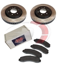 фото thumb №1, Ford expedition 2011-2021 тормозные диски + тормозные колодки тормозные перед