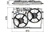 Купить Behr hella вентилятор радиатора fiat ducato 130 mu, фото thumb