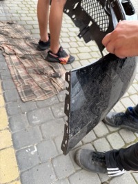 фото thumb №11, Mercedes benz ml w166 бампер передній