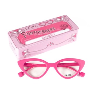 +2.0 Plusy LOKI - ITALY Okulary do komputera Blue Block okulary do czytania