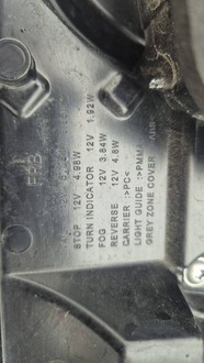 фото thumb №5, Vw touareg лампи задня накладка комплект 760945307e