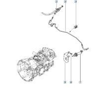 Оригінальний номер renault кронштейн циліндра зчеплення r-master iii Зі Шроту, фото thumb