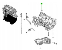 Прокладка уплотнительное кольцо картера масляный renault 1.2tce малый Цена, фото thumb