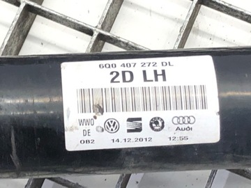 фото thumb №5, Полуось правый перед skoda fabia ii 6q0407272dl 1.4 86km 06-14 шарнир