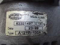 фото thumb №7, Fiat bravo 1.9jtd 105km 182b4000 генератор 63321497 100a протестированный