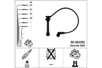 фото thumb №1, Набір трубопровід запалювання ngk 6209