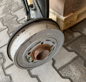 фото thumb №5, Renault kangoo iii iv citan 2021 2022 вісь балка зад підвішування задні барабани