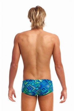 Мужские плавки Funky Trunks Help Me Rhombus - Sidewinder XL (UK38)